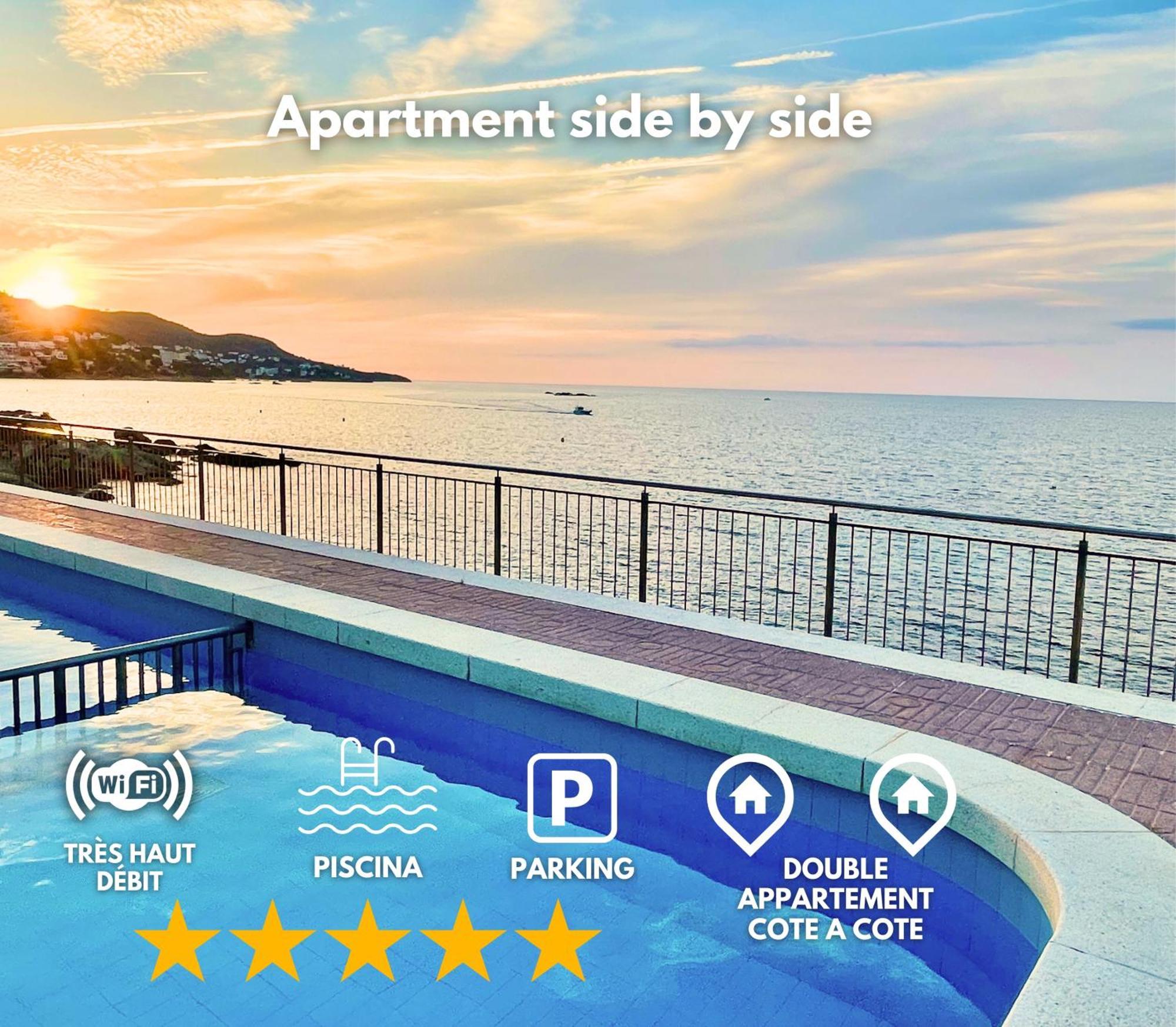 Magnifique Appartement En Front De Mer, Caneylles Roses Exterior photo